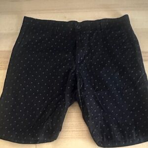 Ben Sherman Black Plaid Trim Shorts size 34